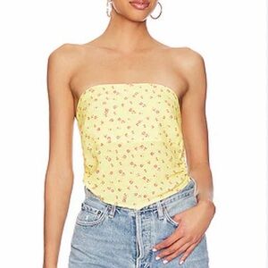 Chaser Ditsy Floral Hanky Style Tube Top